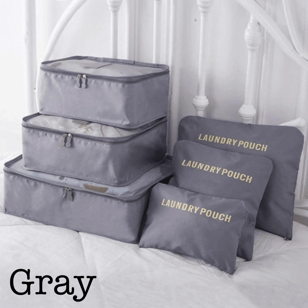 Threaded Pear 6 Piece Travel Organizer