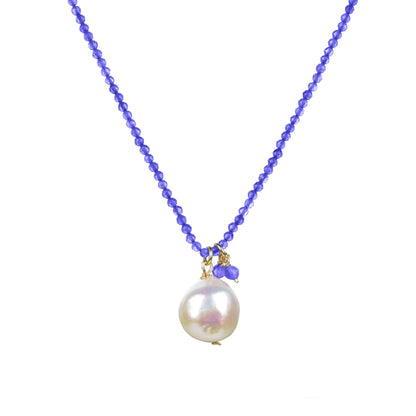 Blue, White-