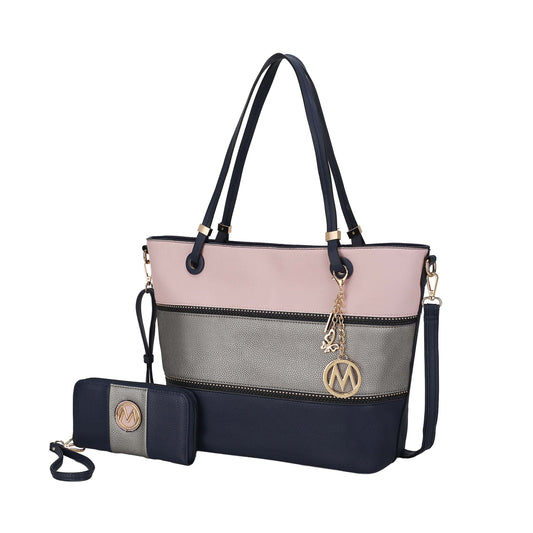 Navy Pewter Pink -