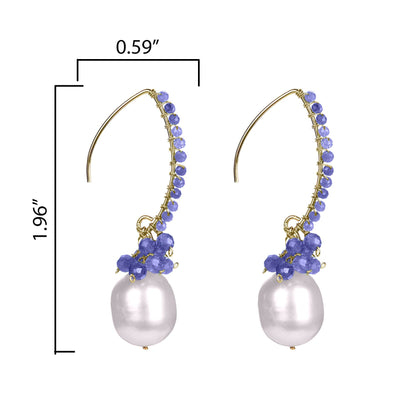 Blue, White-
