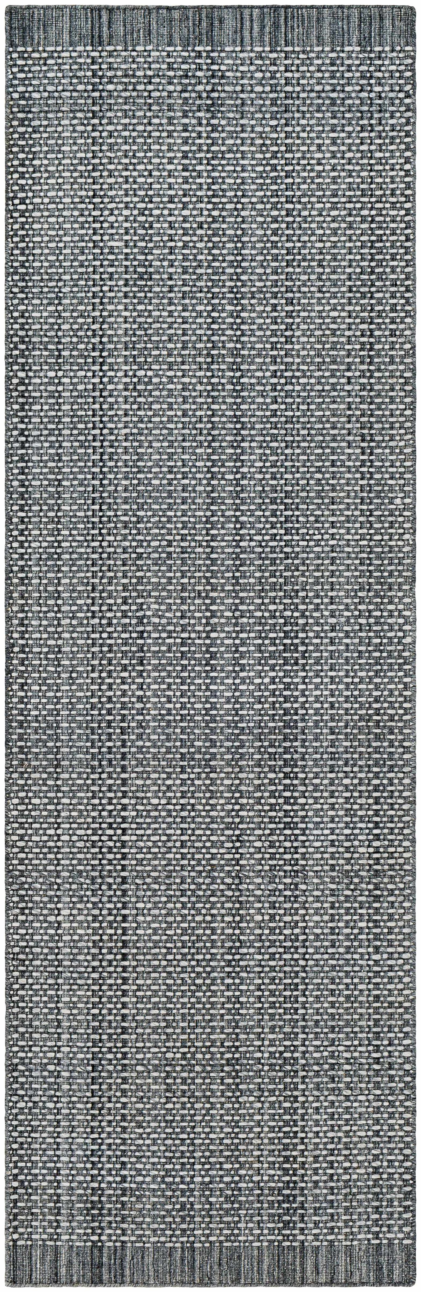 Hand Loomed Light Gray Area Rug - Clearance