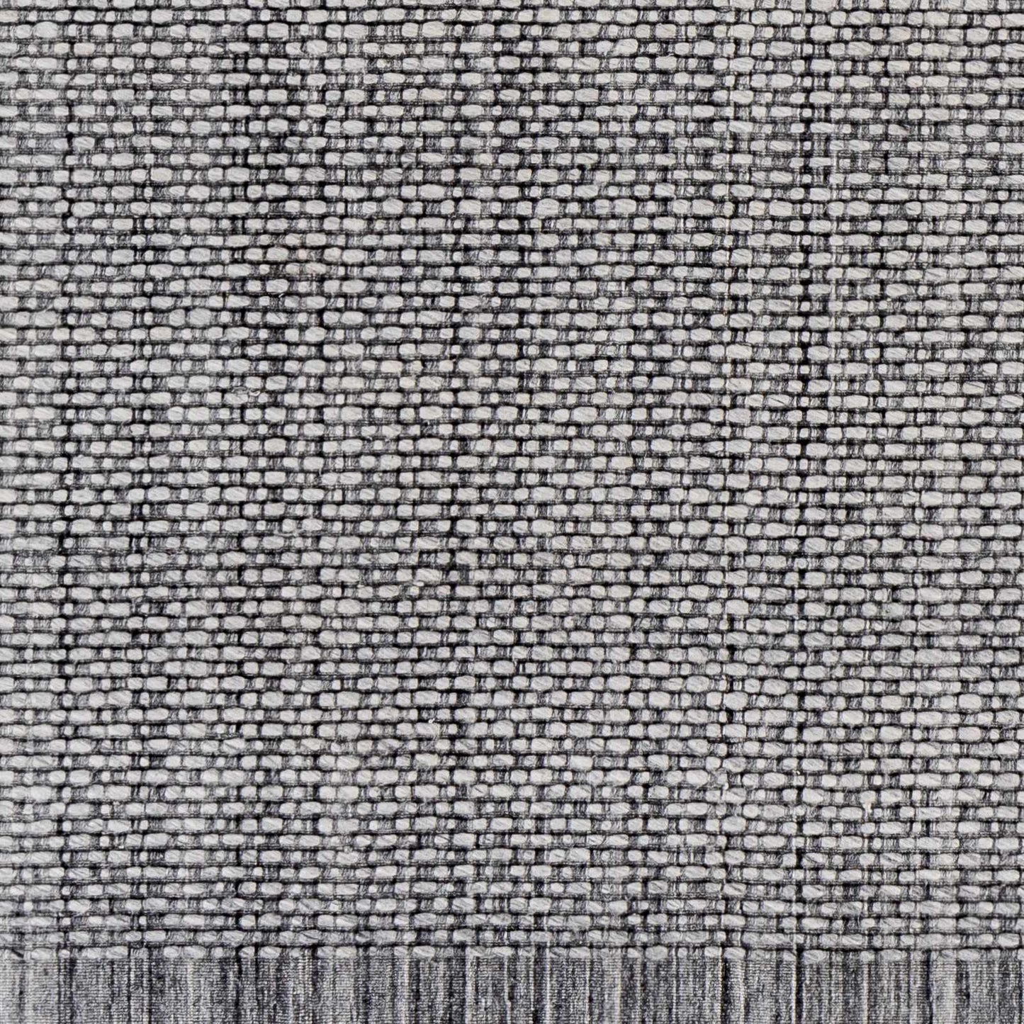 Hand Loomed Light Gray Area Rug - Clearance