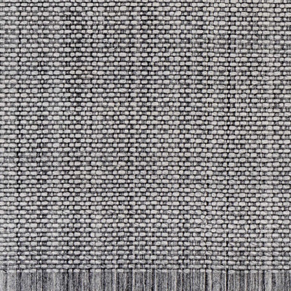 Hand Loomed Light Gray Area Rug - Clearance