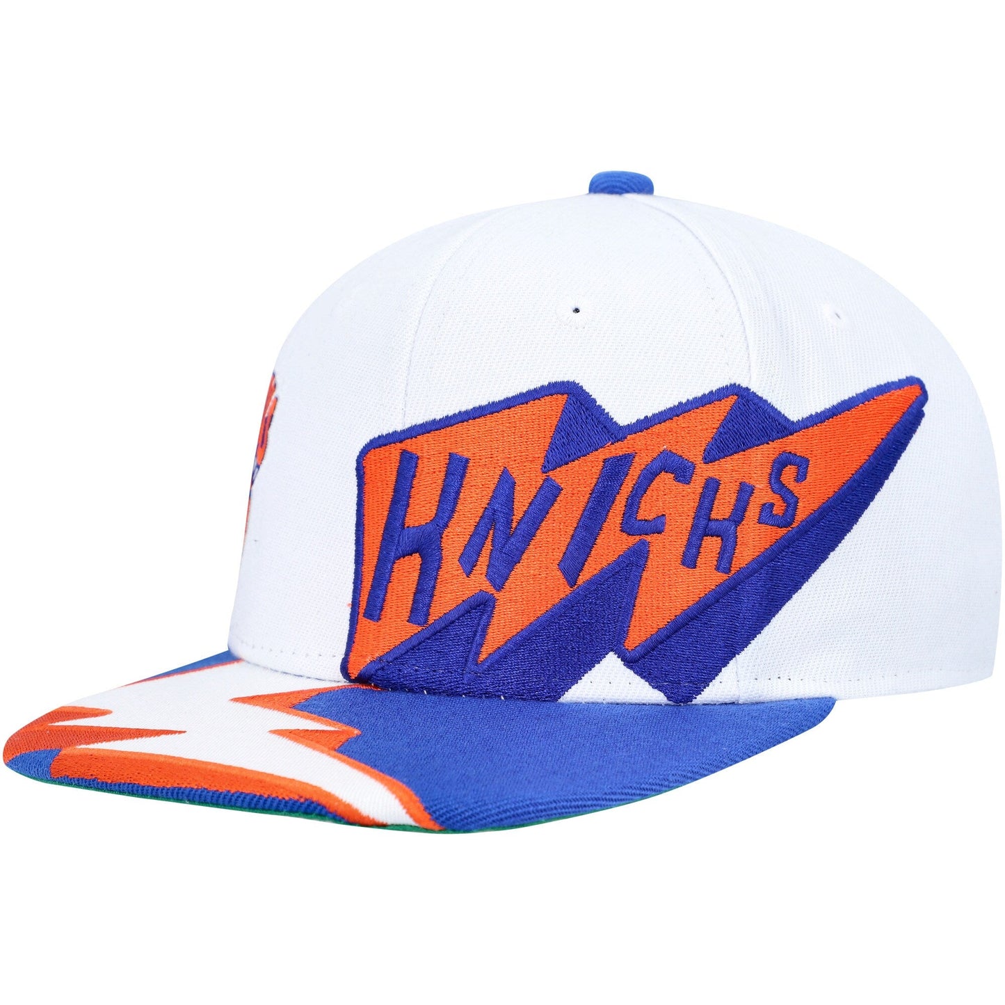 Men's Mitchell & Ness NBA Fast Times Snapback Hwc Knicks - White