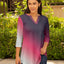 Purple & Pink Ombre Top
