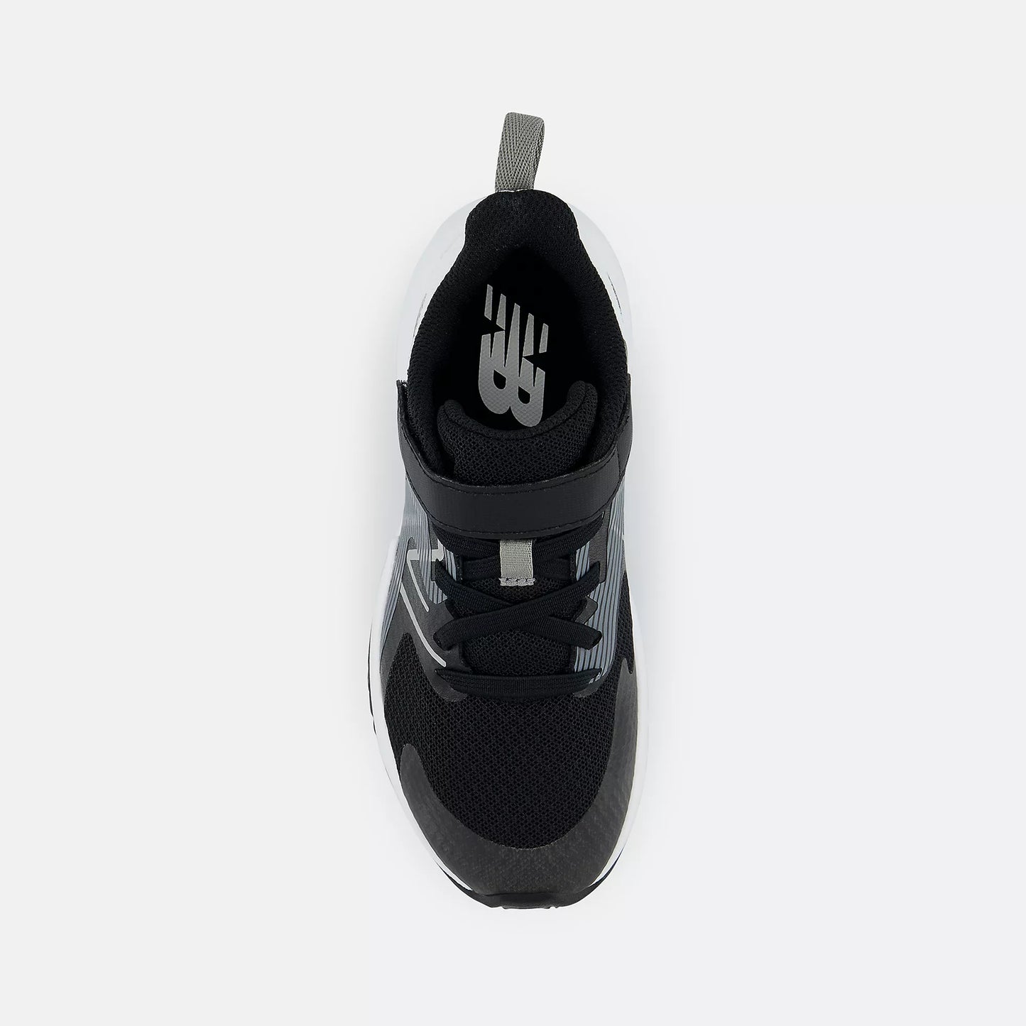 New Balance Preschool Rave Run V2 Bungee 'Black White (Ps)' Wide