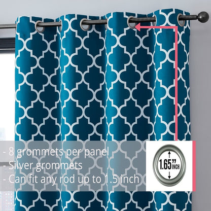 Dark Teal Blue-
