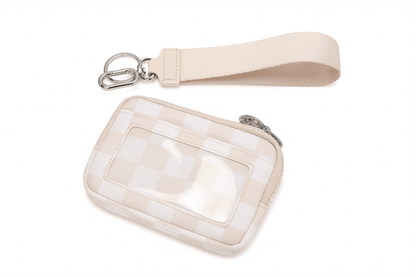 White Checkered-