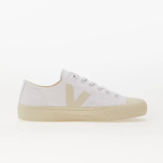 Veja Wata II Low Men's Sneakers — White Canvas Low-Top