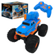 Blue car and blue remote