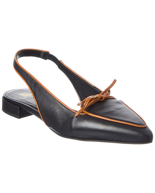 BLACK/COGNAC NAPPA-