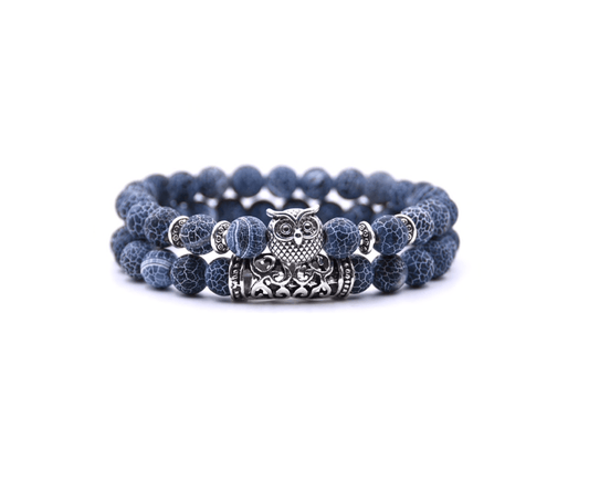 Blue / Silver-