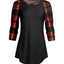 Buffalo Plaid Red Sleeve