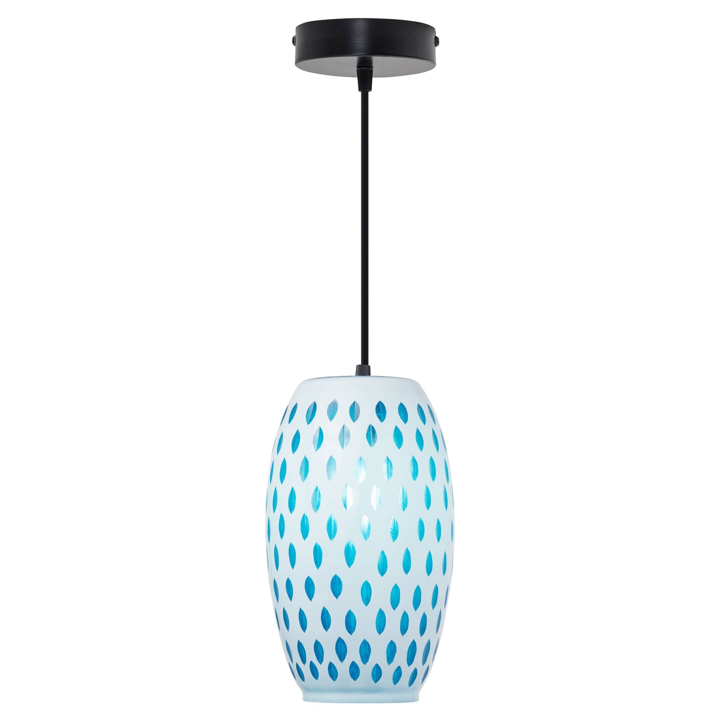 White/Blue/Black-