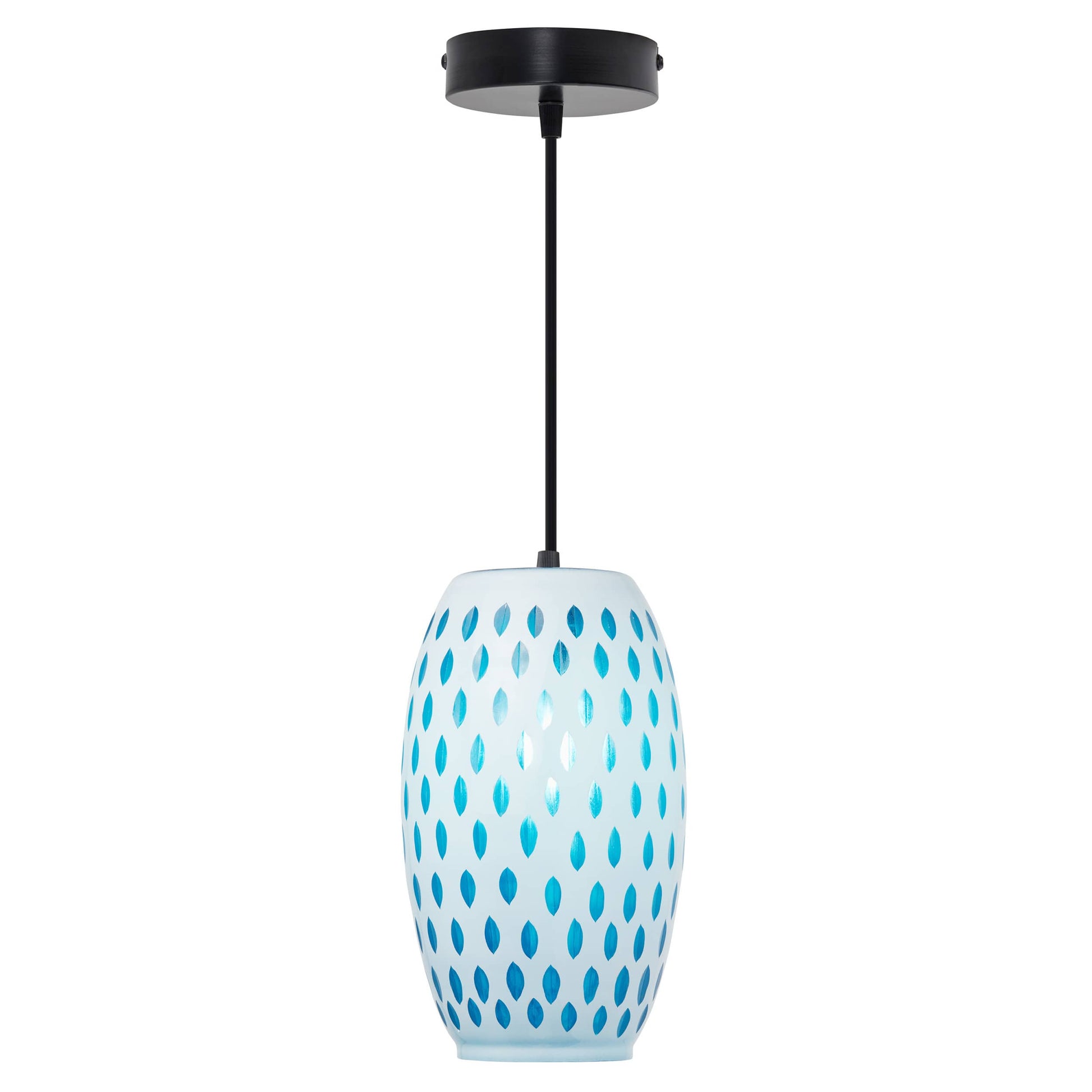 White/Blue/Black-