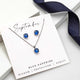 Silver Blue Sapphire - September