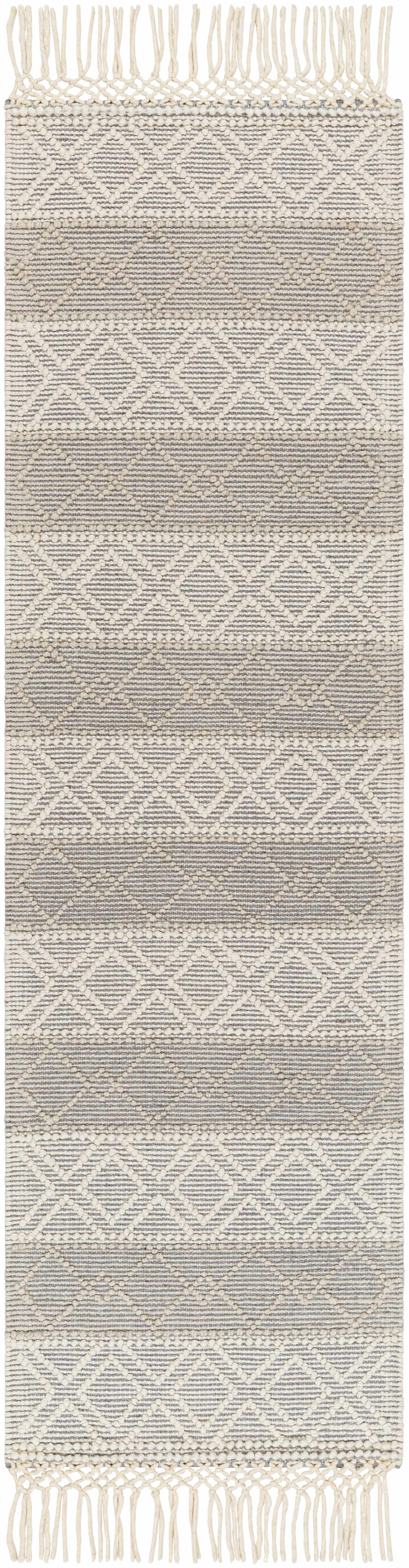 Zaza Wool Rug with Tassels - Clearance