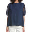 SPNSD-SPRING NAVY EYELET