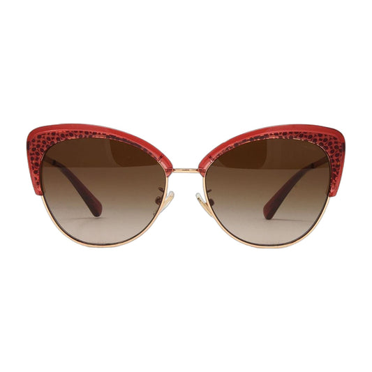 Coach Burgundy Women's Cat Eye Sunglasses