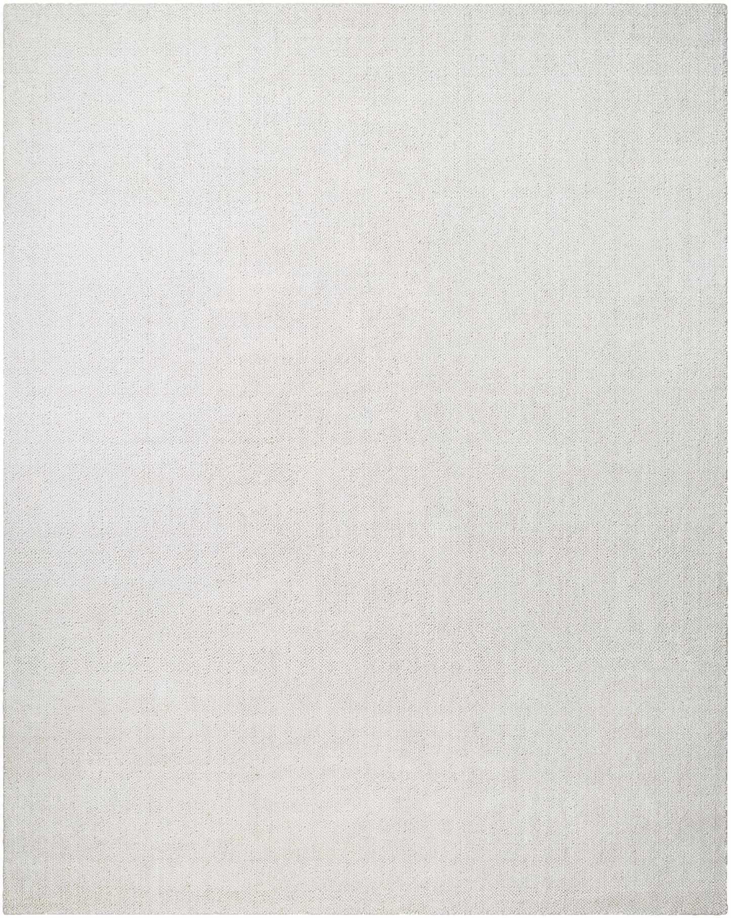 Zareh Off White Solid Area Rug