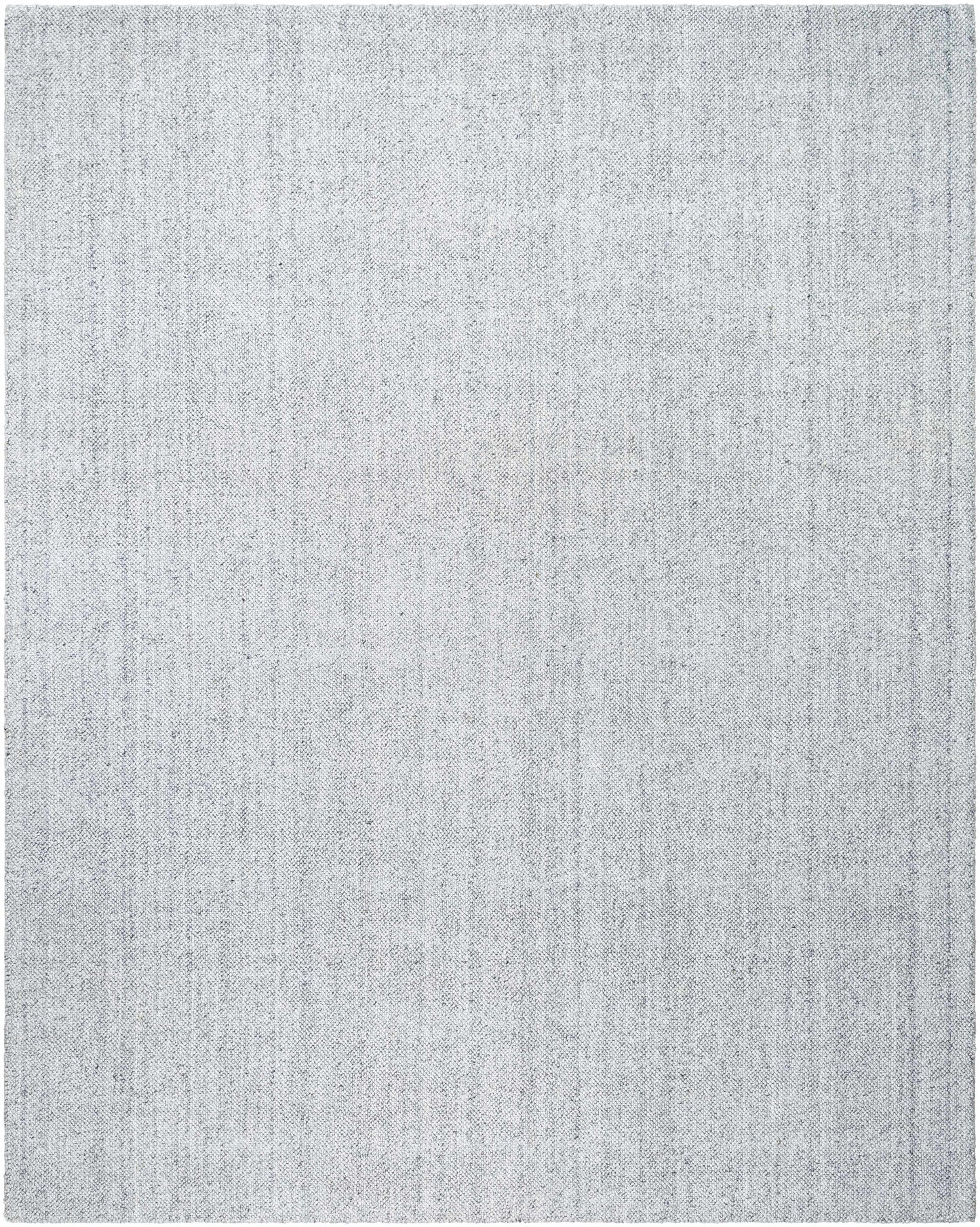 Zareh Gray Blue Solid Area Rug