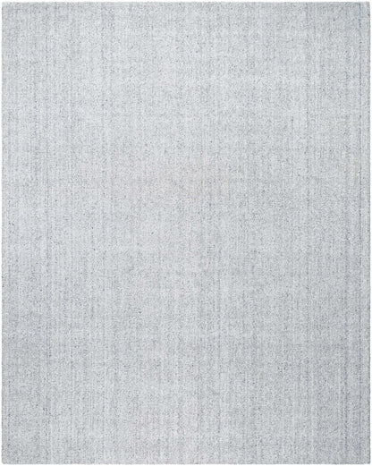 Zareh Gray Blue Solid Area Rug