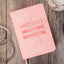 Blush pink/White