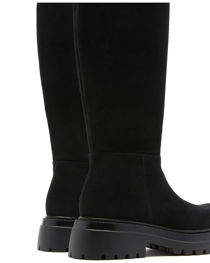 BLACK SUEDE-