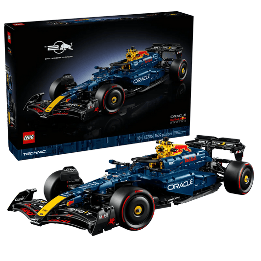 LEGO Technic Oracle Red Bull Racing RB20 F1 Race Car Model Kit - Building Set for Adults, Ages 18+ with Realistic Features - Gift for Birthdays - 42206