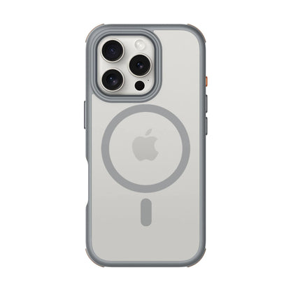 Prodigee Iphone 16 Formula | Transparent Case | Drop Tested | Dual Layer Cover | Wireless Charging Compatible | Shockproof Military-Grade Protection (Formula, Grey, Iphone 16 Pro Max (6.9))