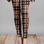 Brown and White Plaid