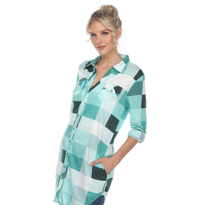 Green White-