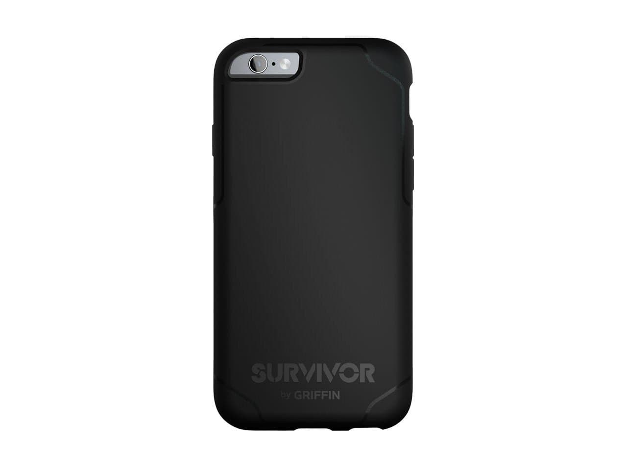 Griffin Survivor Journey Case for Iphone 6 Plus/6s Plus - Black/Deep Grey,Gb41623