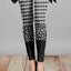 Black and White Houndstooth and Leopard