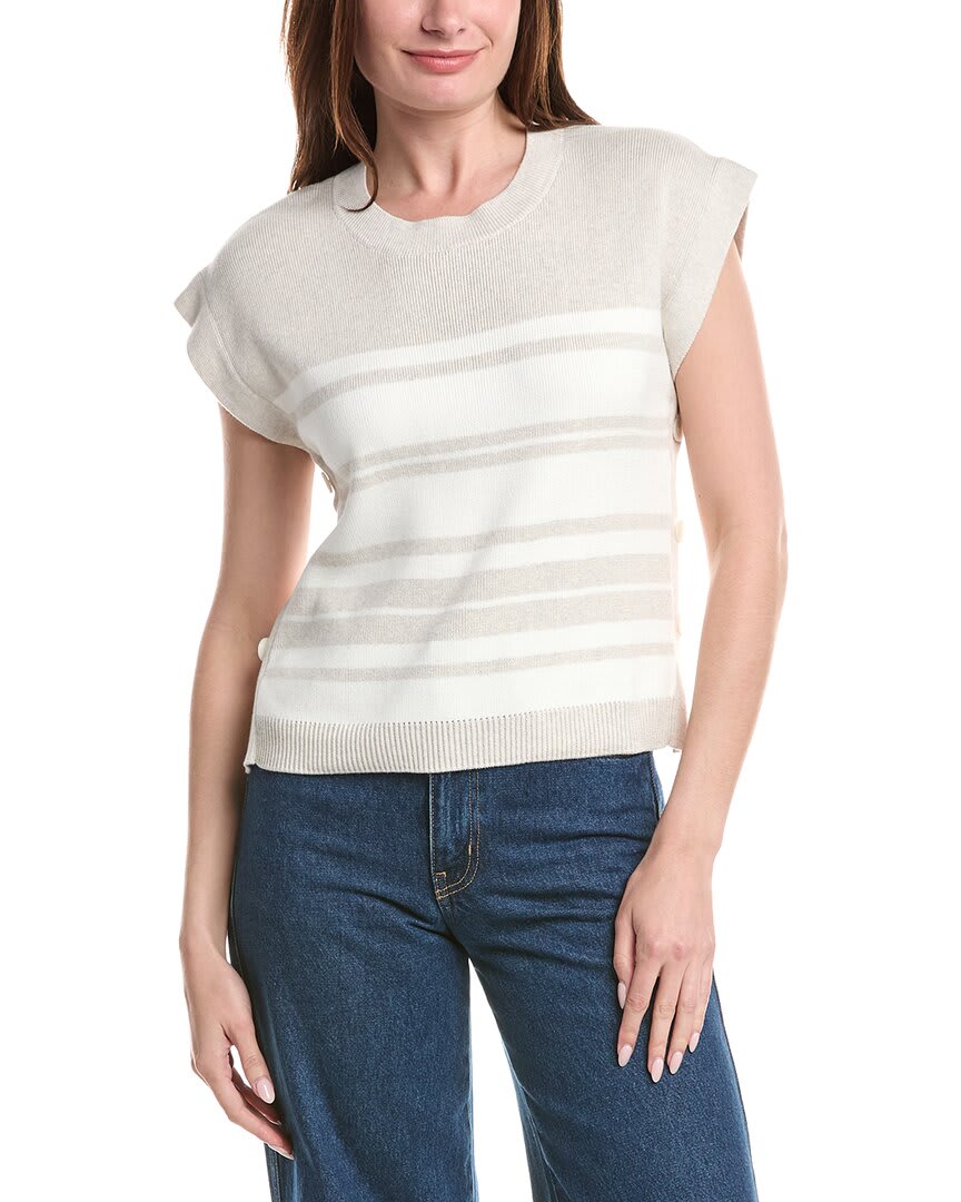LINEN/WHITE-