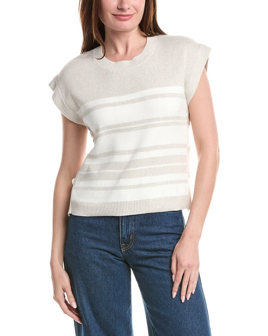 LINEN/WHITE-