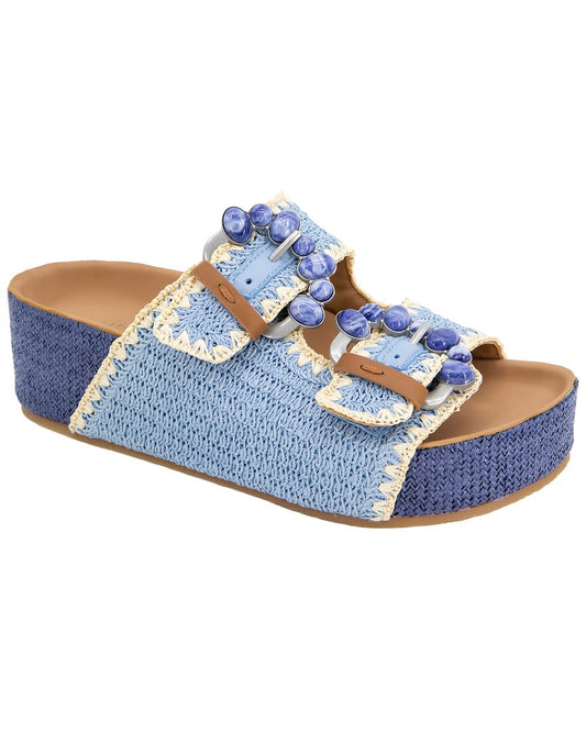 LIGHT BLUE RAFFIA-