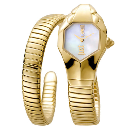 Just Cavalli Women's Glam Chic Silver Dial Stainless Steel Watch Jc1l001m0025
