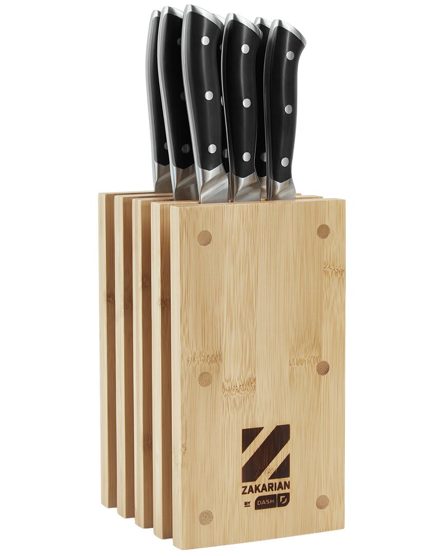 DASH Zakarian 11pc Black Knife Block Set