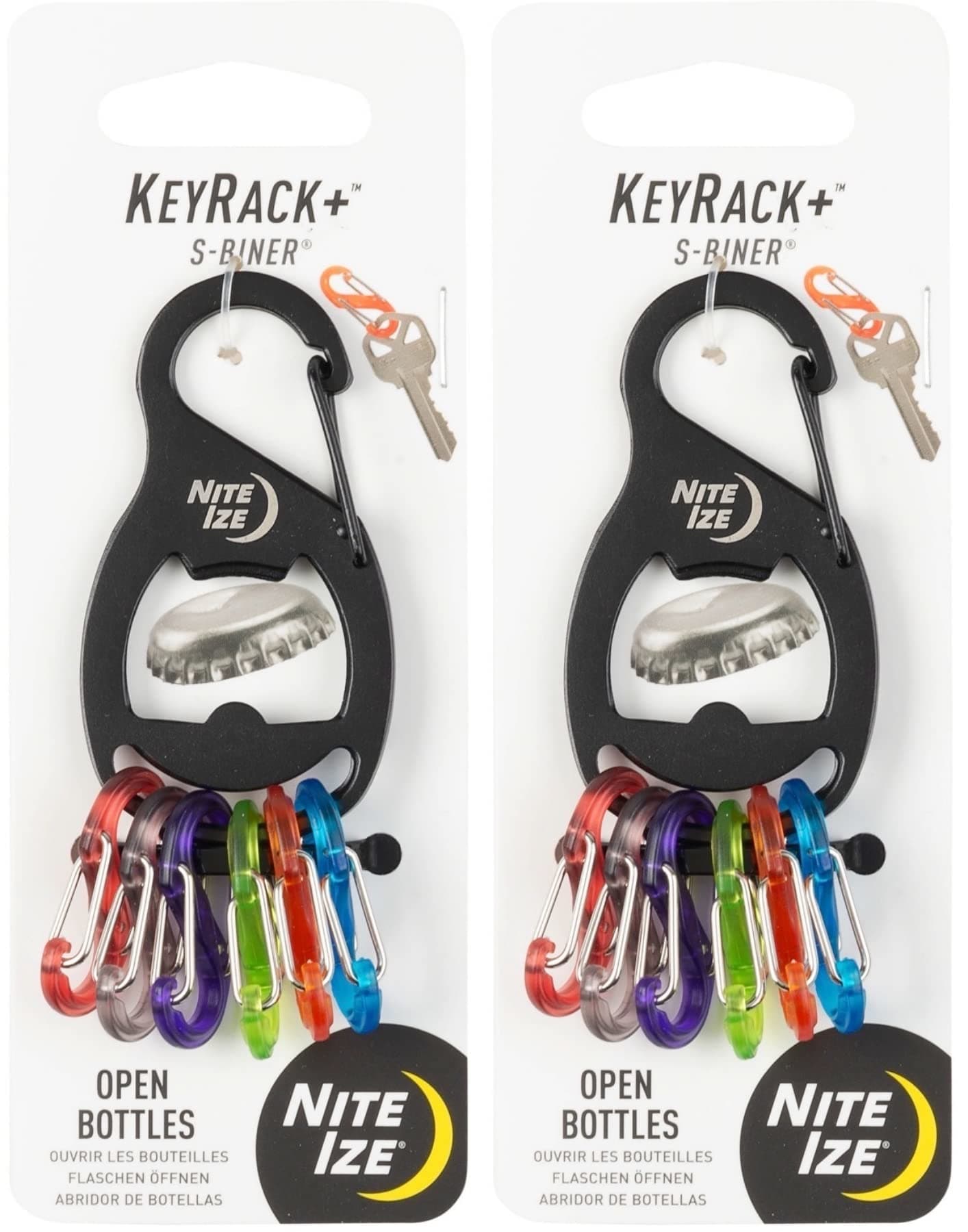 Key Rack + Black Nite Ize Krb-03-01