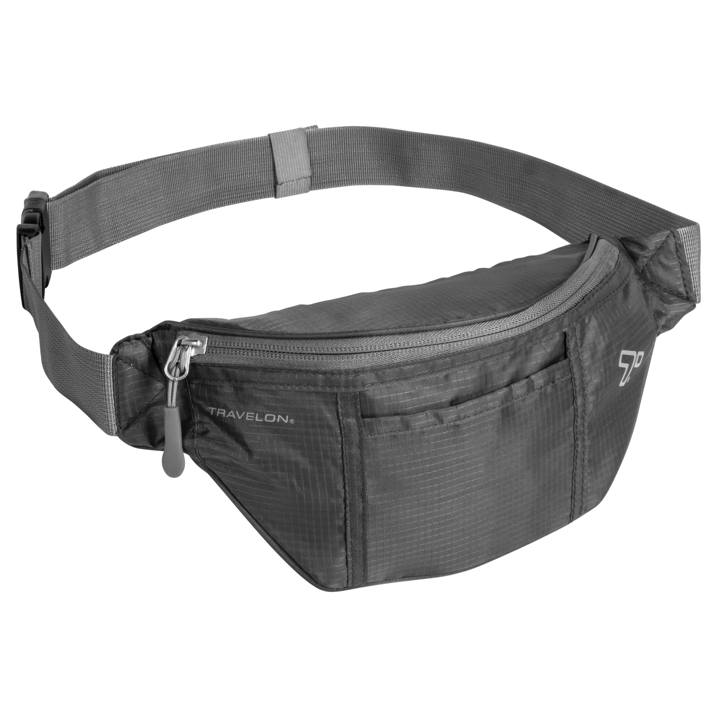 Travelon Top Zip Lightweight Waist Pack (Stamp Print)