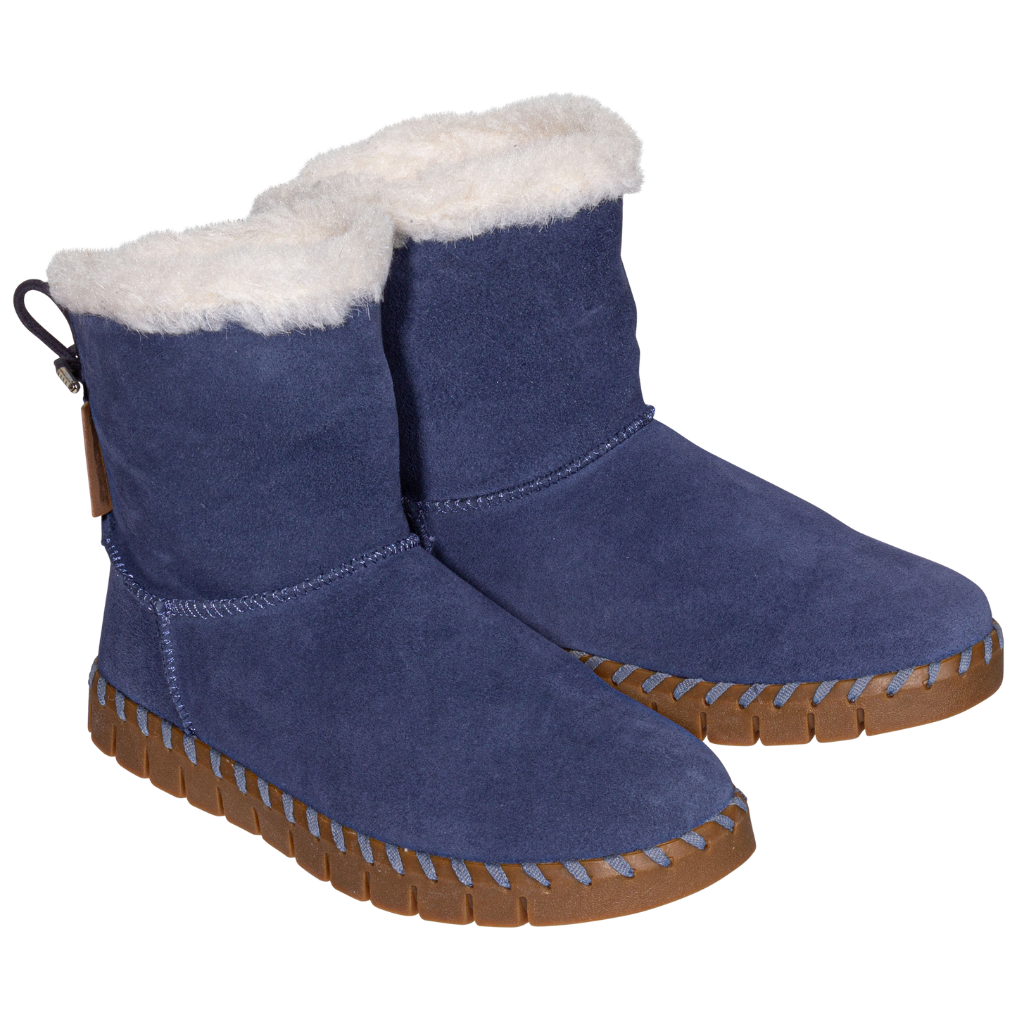 Muk Luks Flexi Albany Boot (Black Suede, 7)