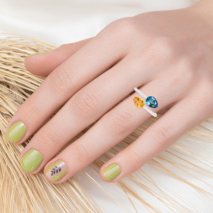 Blue, Yellow-