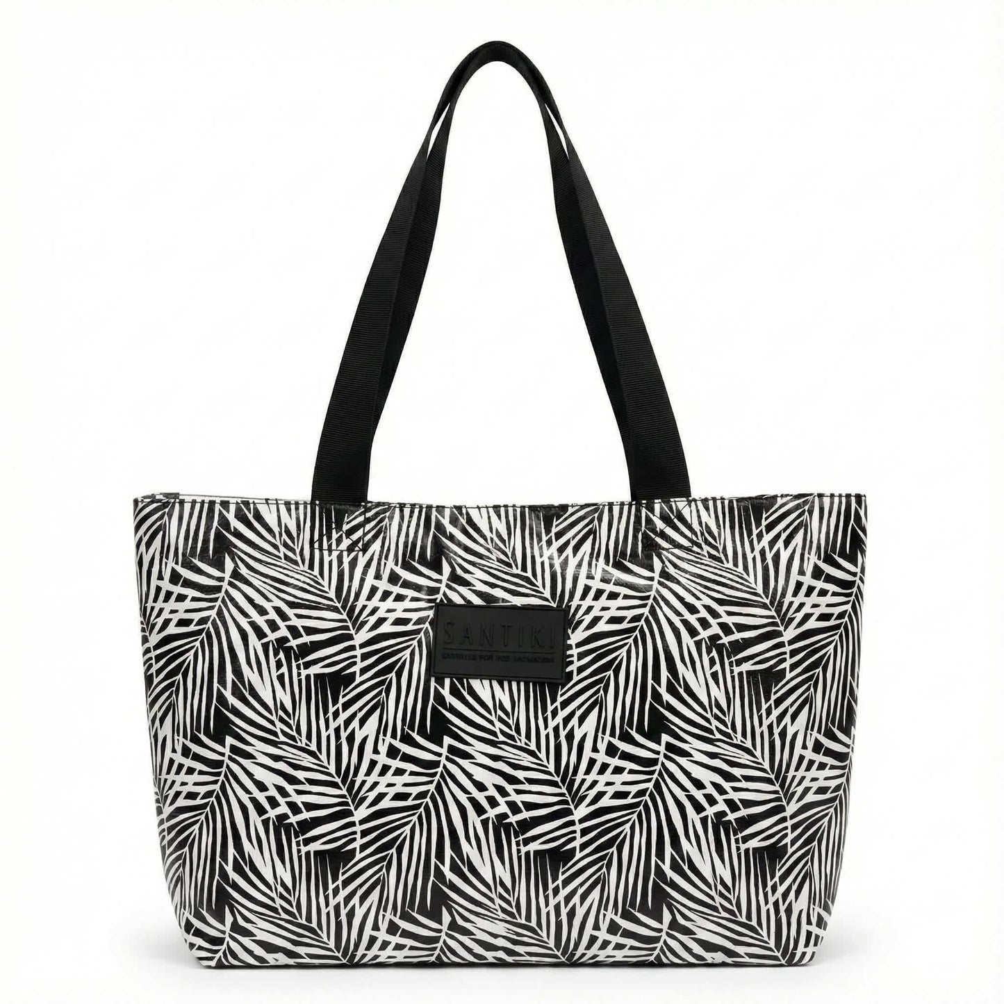 WHT BLK HIBISCUS-