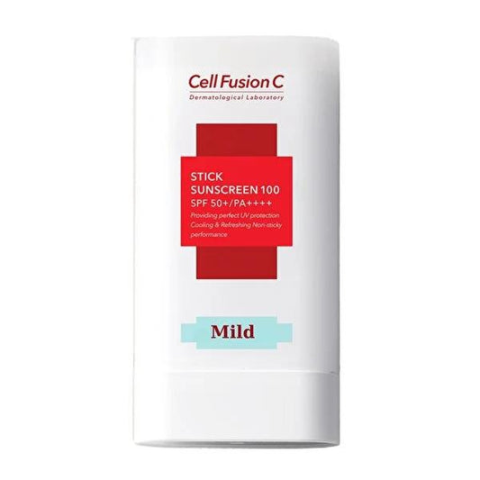 Cell Fusion C - Korean Sunscreen Stick SPF50+ for Sensitive Skin & Kids - Moisturizing Sun Care