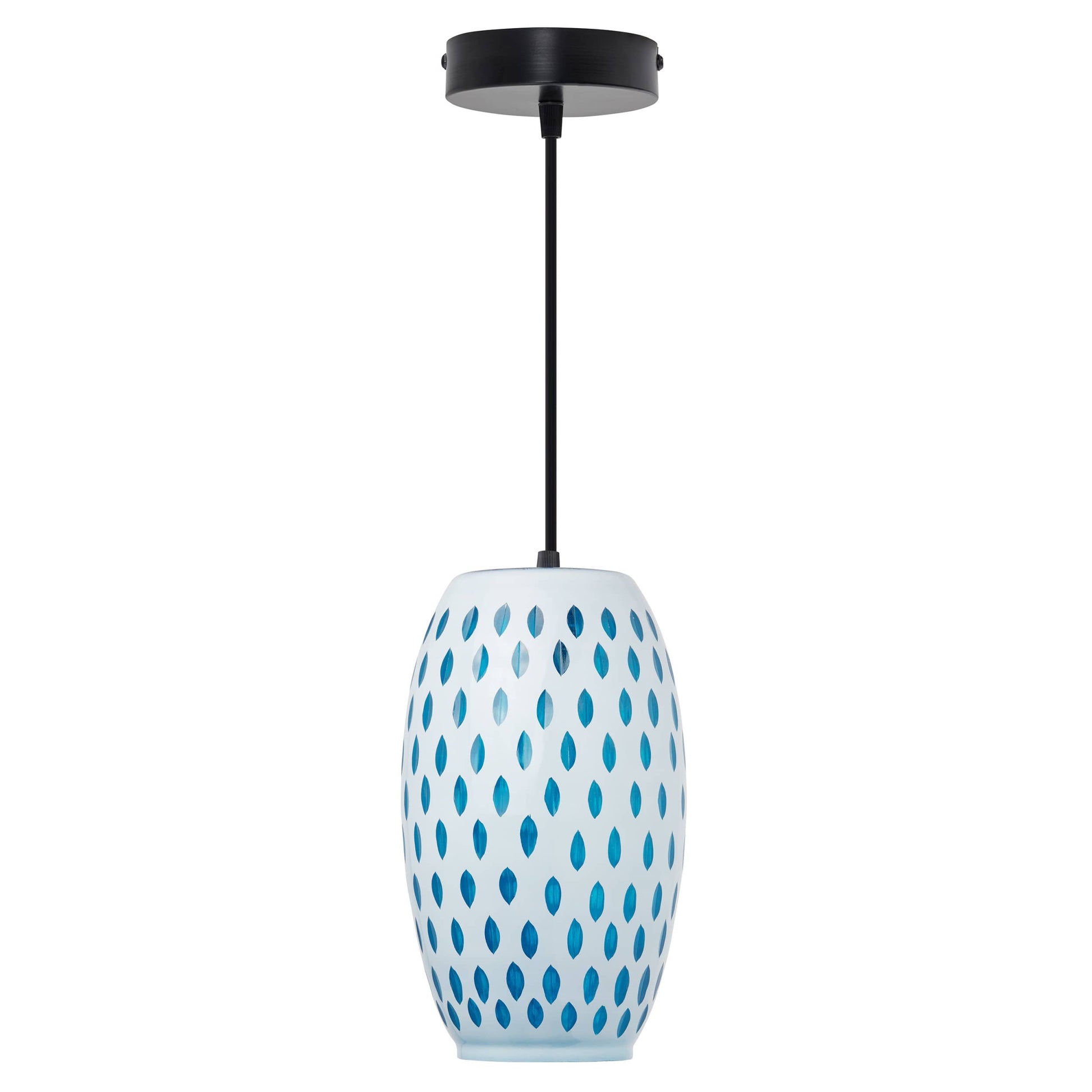 White/Blue/Black-