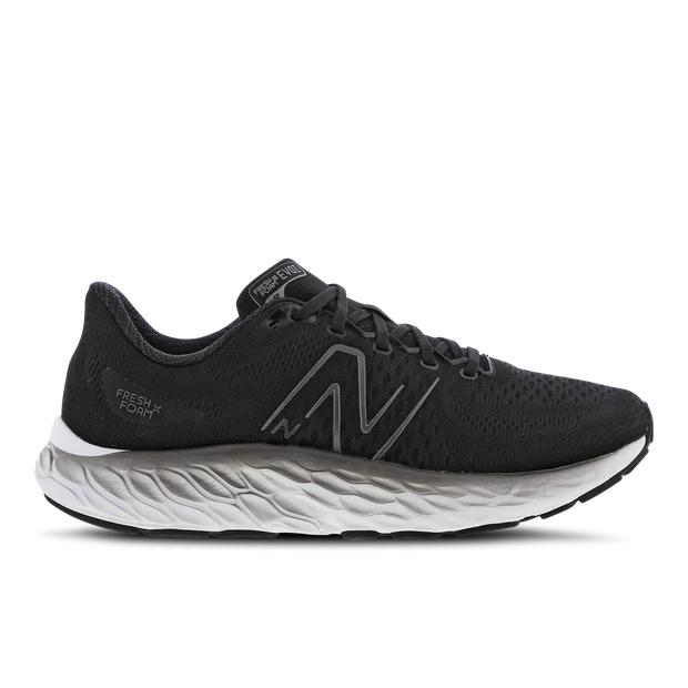 New Balance Fresh Foam Evoz v2 Men's Running Shoes — Black Mesh Low-Top