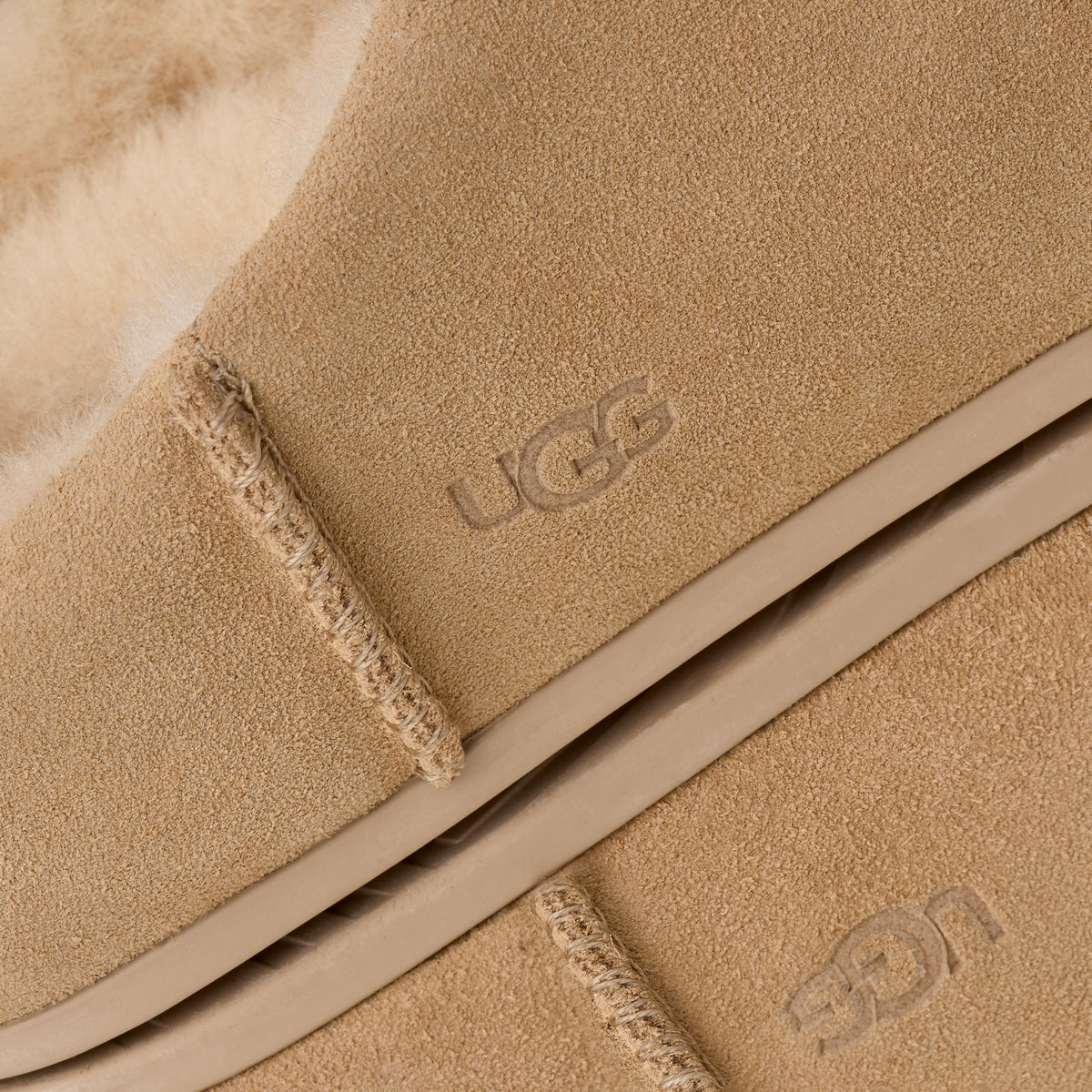 UGG Elea Womens Slip-On Clogs — Sand Suede
