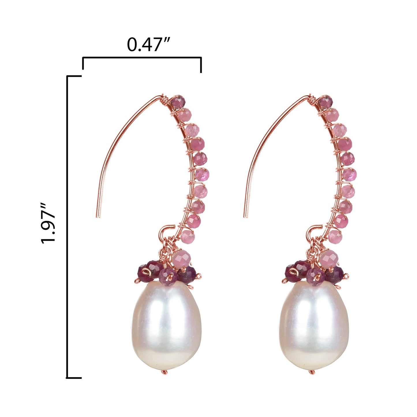 Pink, White-