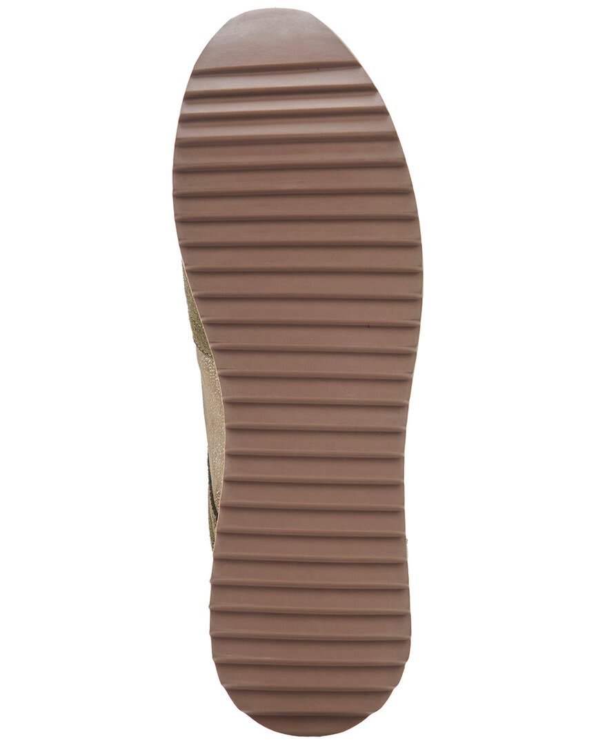 OLIVE SUEDE/MET KID SUEDE-